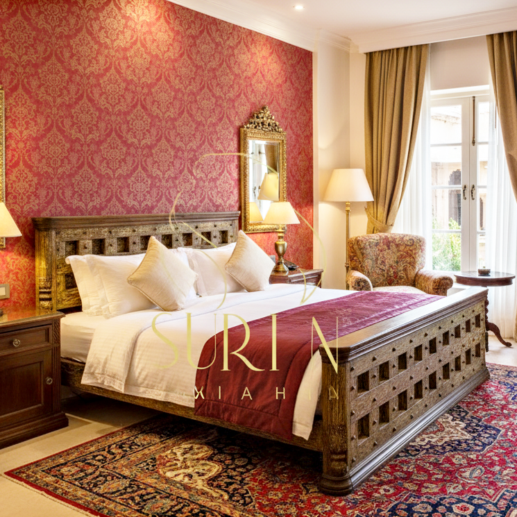 Antique theme hotel room furniture design