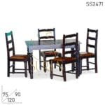 Carved Solid Wood Fine Dine Restaurant Furniture