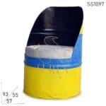 Dual Shade Old Drum Single Seater Restaurant Chair