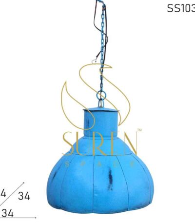 Jodhpur Blue Decorative Lamp Design for Hospitality Space