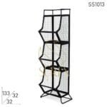 Metal Mesh Work Display Cum Storage Unit