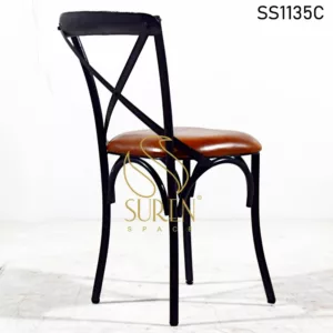 Resort furniture: Custom made hospitality furniture manufacturers [2023] Modern Unique Industrial Style Event Banquet Restaurant Chair 3