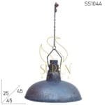 Natural Metal Shade Retro Pendant Light