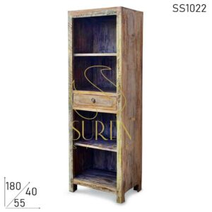 Shabby Chic Open Display Cabinet Cum Bookcase