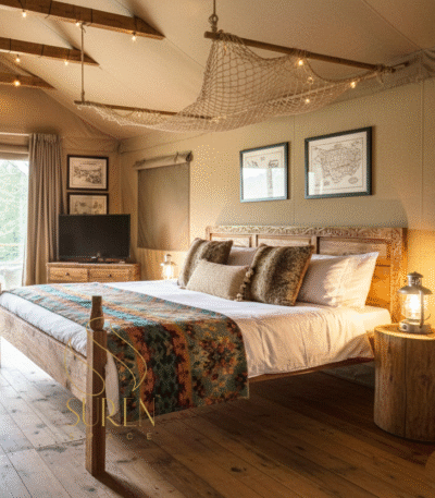 camp tent room furniture design