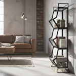 Metal Mesh Work Display Cum Storage Unit