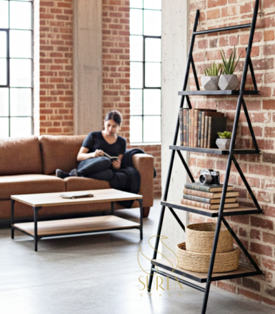 industrial bookcase design