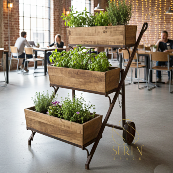 food and beverage carts manufacturers, wholesaler & suppliers in India industrial decor furniture