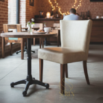 Leatherette Restaurant Fine Dine Accent Chair