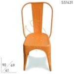 Compact Most Popular Cafe Bistro Outdoor Stackable Chair