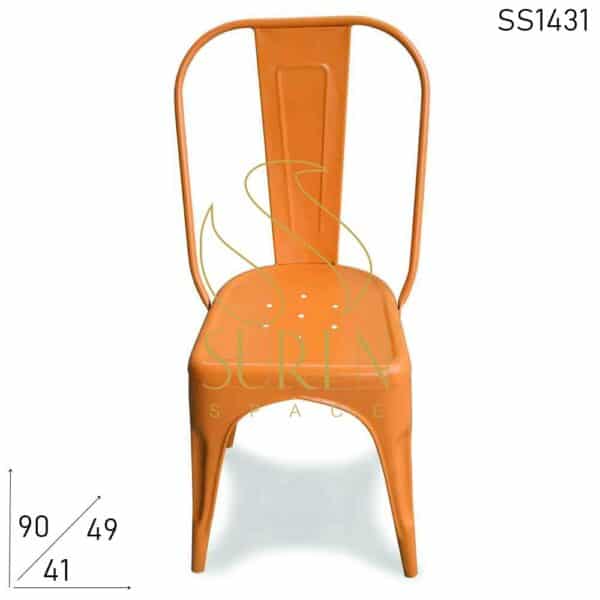Compact Most Popular Cafe Bistro Outdoor Stackable Chair