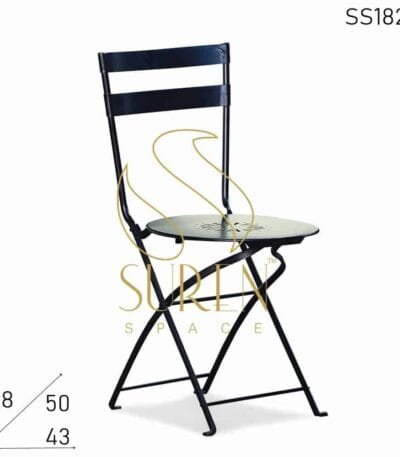 Folding Metal Chairs for Garden Balcony & Outdoor