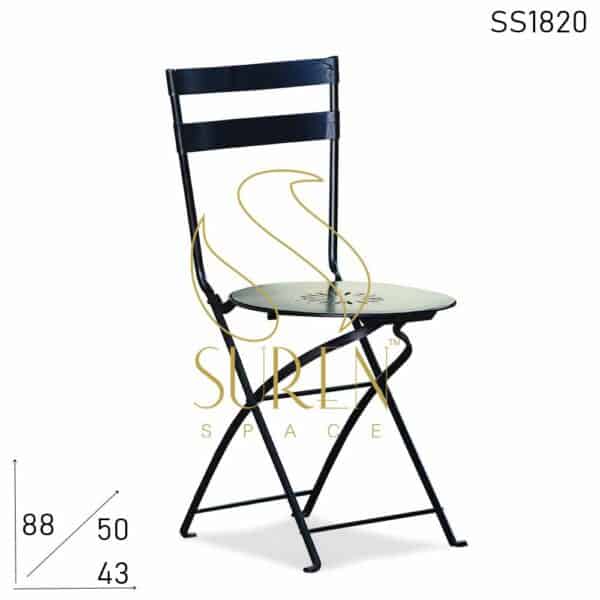 Folding Metal Chairs for Garden Balcony & Outdoor