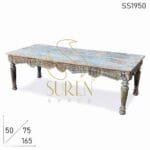 Hand Crafted Indian Antique Reproduction Center Table