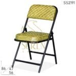 Leather Metal Folding Camping Tent Chair