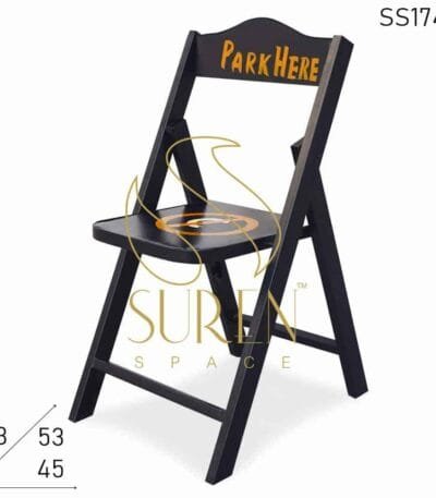 Metal Iron Folding Event Wedding Chair