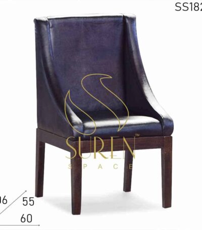 Original Leather Fine Dine Restaurant Chair