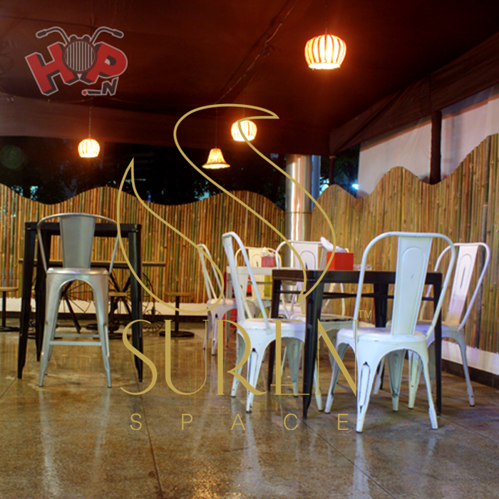 Hop In | Restaurant | Bar | Pune Retro Theme Restaurant Bar Furniture Design 1