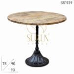 Round Top & Base Casting Bistro Table Design