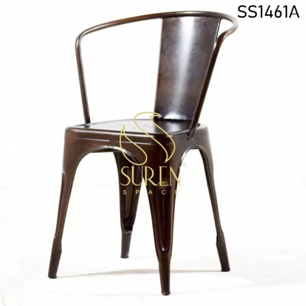 Rustic Metal Industrial Chair