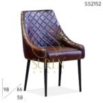 Green Distress Genuine Leather Hotel Accent Chair - Image 4
