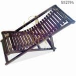 Solid Wood Folding Resort Porch Area Rest Chair