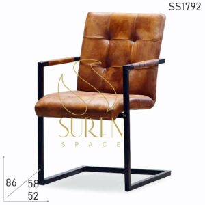 Tufted Leather Modern Design Office Chair