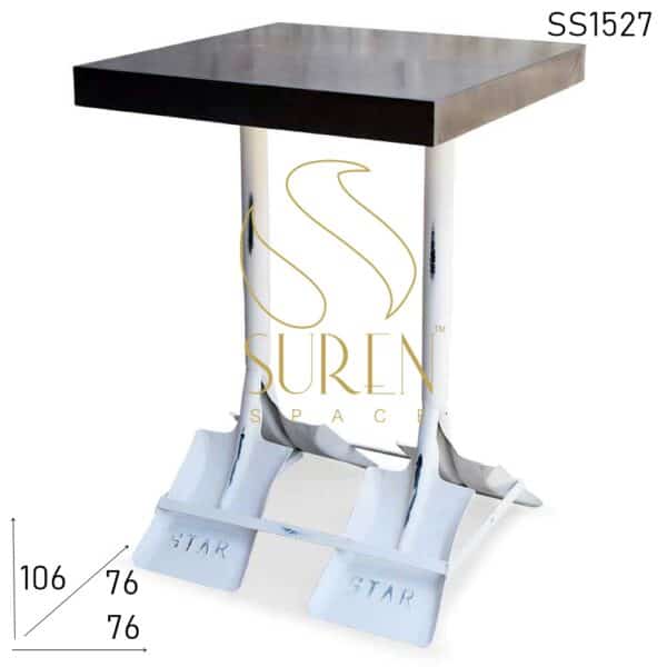 Unique Creative Metal Bar Table Design