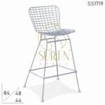 Weather Proof Metal Outdoor Bar Chair