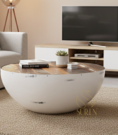 industrial coffee table for hotel