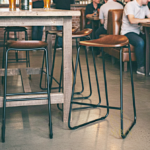 Leather Metal Designer Choice Bar Chair