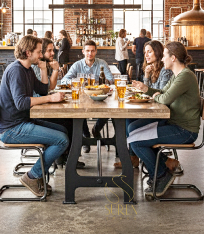 industrial restaurant furniture design