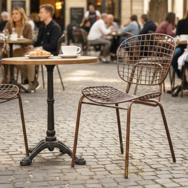 metal furniture manufacturer Malaysia patio chair for cafe