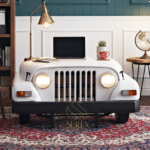 Jeep Style Unique Reception Counter Cum Study Table