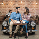 Car shape sofa design