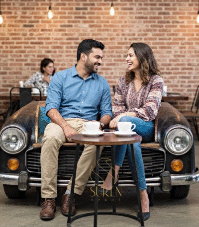 Car shape sofa design