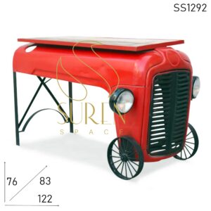 SS1292 Suren Space Industrial Automobile Tractor Design Console Table