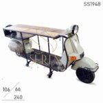 SS1948 Suren Espaço Old Indian Automobile Scooter Design Display Cum Event Counter Table