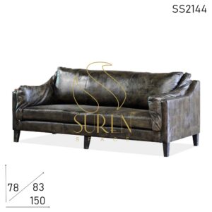 SS2144 Suren Space Leather Sofa Design pour l’importation