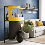 automobile wine cabinet