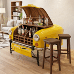 Old Indian Car Design Automobile Car Bar Cabinet