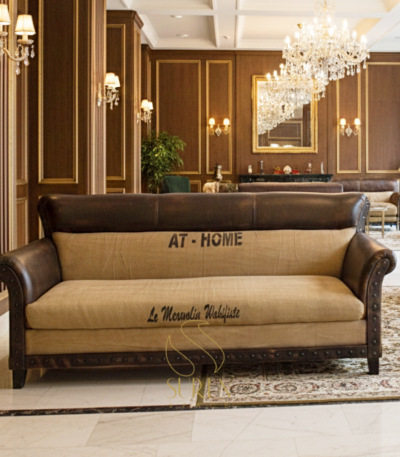 hotel lobby area sofa