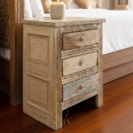 reclaimed side table design