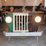 unique console and counter design