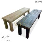 SS2795 Mango Wood Solid Wood Benches Design