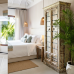 Real Old Door Antique Reproduction Resort Room Wardrobe