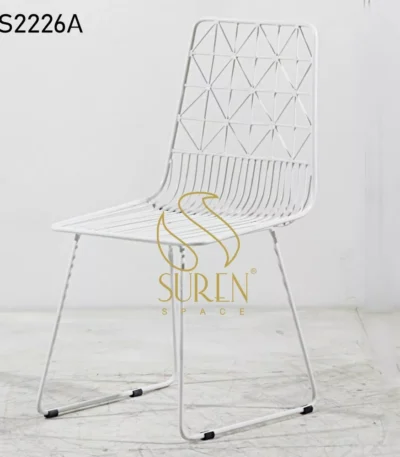 Bent Metal Handcrafted Outdoor Chair