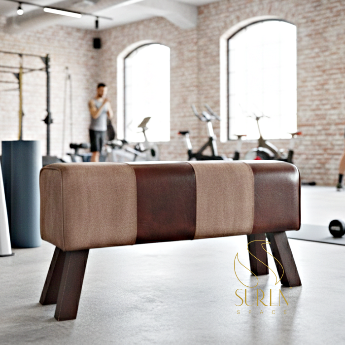 Gym long pouf Gym long pouf