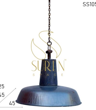 Metal Finish Industrial Style Hanging Lamp Design
