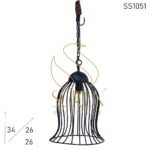 Metal Industrial Iron Lamp Design
